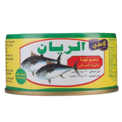 الريان لحم تونا خفيف بالزيت النباتي 200غرام-حبة