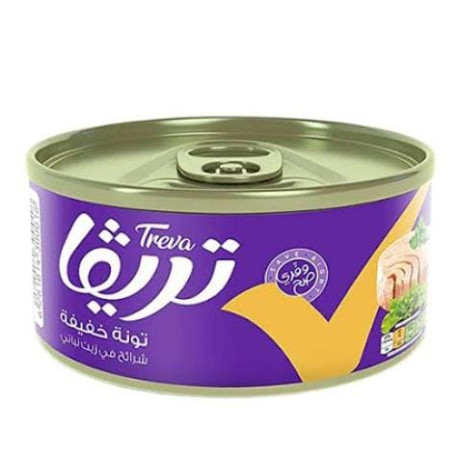 تريفا تونة خفيف 170 جم شد 24