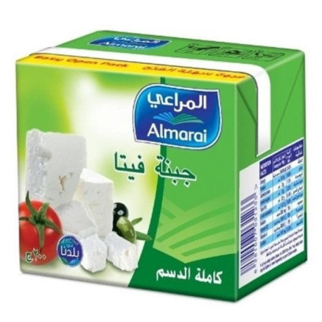 المراعي جبنة فيتا كامل الدسم  200 جرام / حبه