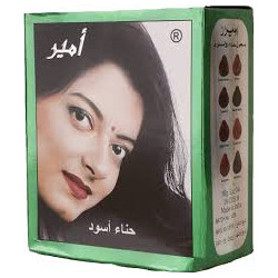 Princess hair dye, black, 10x10