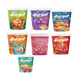 Borgat cans, assorted, 160 gm, 4*12 pack