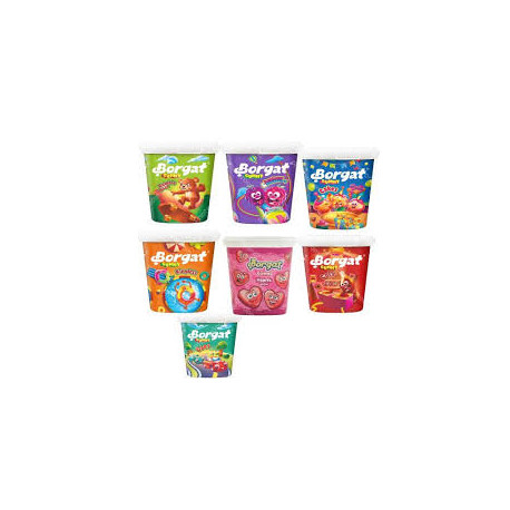 Borgat cans, assorted, 160 gm, 4*12 pack