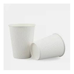 7 oz. single white cappuccino cups without lids, size M, 1000 count