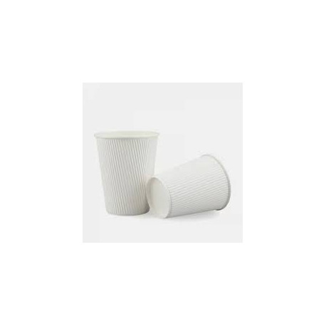 7 oz. single white cappuccino cups without lids, size M, 1000 count