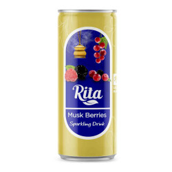 Rita Energy Drink Berry Musk 250 ml Tighten 30