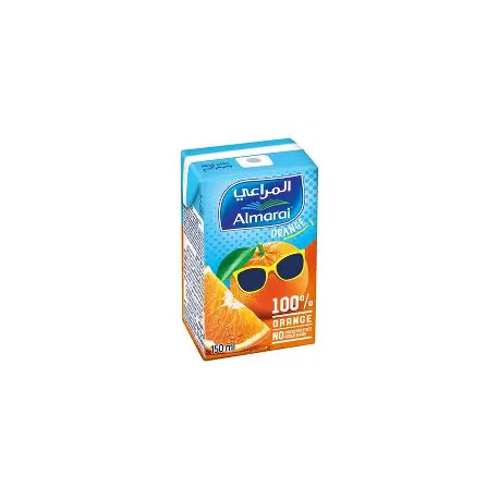 Almarai Small Orange Juice 140ml Pack of 18