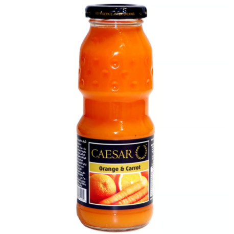 Caesar orange and carrot juice price 3 riyals 250 ml tighten 24