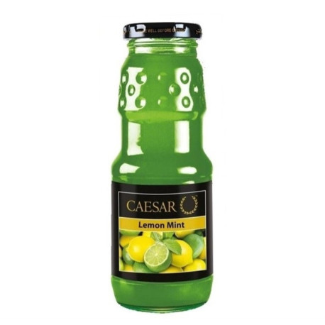 Caesar juice lemon and mint price 3 riyals 250 ml tighten 24