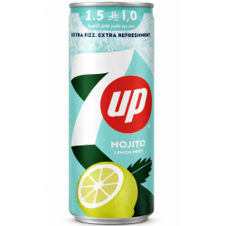 Seven Up Mojito 240ml Cans Pack of 6