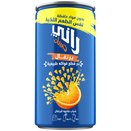 juice  Rani orange 180 ml tight 24 pcs