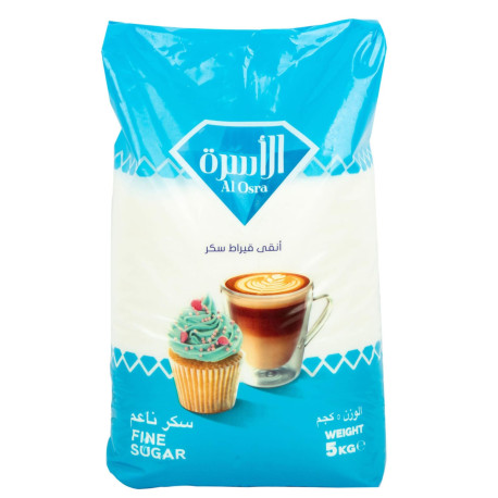  Sugar Al Osra Fine  5Kg 4 pcs