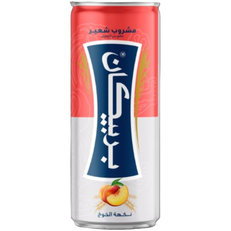 باربيكان علب خوخ 250 مل شد 24