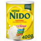 حليب نيدو بودرة مجفف مدعم 400 جرام / حبه