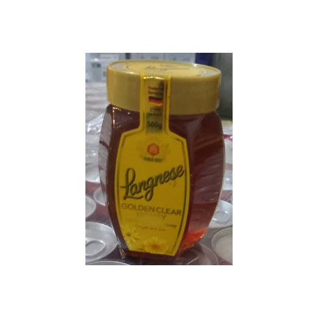 لنجيز عسل نحل طبيعي 500 جرام-حبة