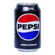 Pepsi Black Zero, 320/325 can, priced at 2 riyals, 24 packs