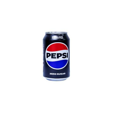 Pepsi Black Zero, 320/325 can, priced at 2 riyals, 24 packs