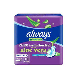 Always Maxi Thick Sanitary Pads, Purple, Firmness, 16*10