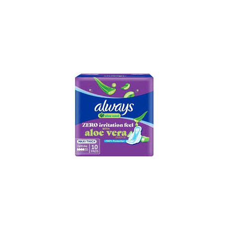 Always Maxi Thick Sanitary Pads, Purple, Firmness, 16*10