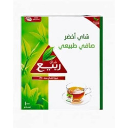 Al-Rabie Green Tea (Tag-style) – 100 Tea Bags