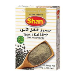 شان مسحوق الفلفل الاسود 100 جم شد 6 / باكيت