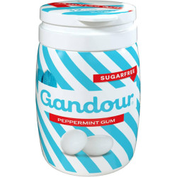 Ghandour Sugar-Free Mint Gum 2.2g (Pack of 6 x 32 pieces)