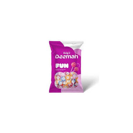 Dima Lollipop with Gum Filling (10g) – Pack of 25