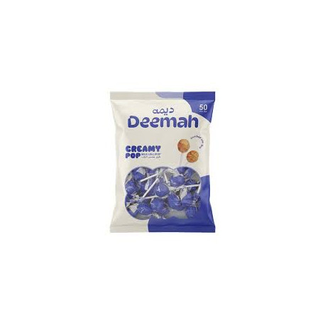 Deema Milk Lollipop 10g (Pack of 25)