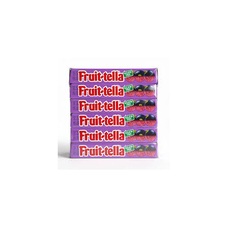 Frutella Blackcurrant Flavored Candy (32.4g) – Pack of 20