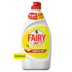 Fairy Lemon Dishwashing Liquid 600ml (Pack of 12)