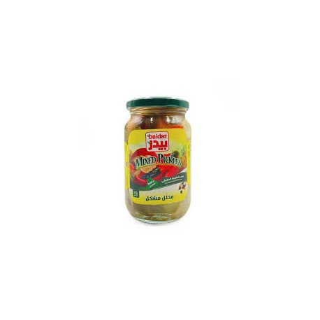 Baydar Mixed Pickles 370g (Pack of 12)