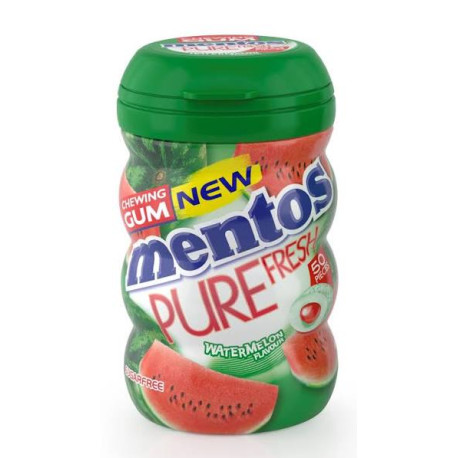 Mentos Watermelon Flavored Gum 87.5g Pack of 6