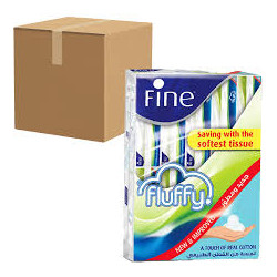 Fine Fluffy Tissues – 130 tissues (Pack of 5 x 10)