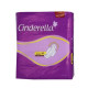 Cinderella Purple Sanitary Pads with Wings – 30 Pads (Pack of 6)