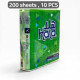 Hala Tissues – 200 tissues per pack (Bundle of 5 packs of 10)