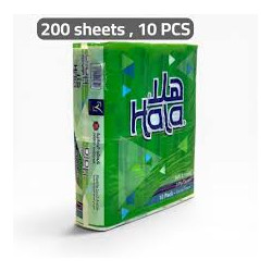 مناديل هلا 200 منديل شد 10*5
