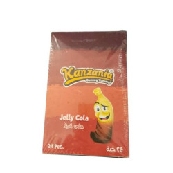 Kenzania Cola Jelly Candy, 10g – Pack of 24