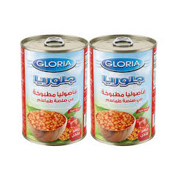 Gloria Baked Beans in Tomato Sauce 400g (Pack of 24)