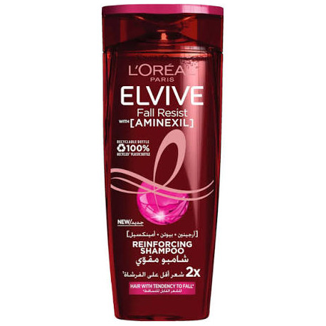 L'Oréal Red Shampoo for Color Care and Protection, 400 ml (Pack of 6)