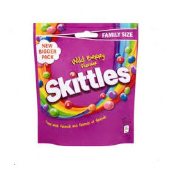 Skittles Candy, Pink Bag, 136g / Piece