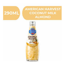 Coconut Milk Drink with Nata de Coco – Almond Flavor, 290ml (Pack of 24)