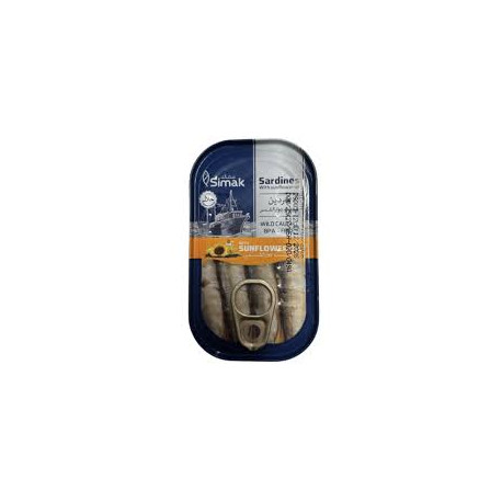 Samak Sardines in Sunflower Oil 125g / Piece