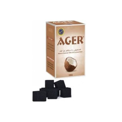 Ajeer Coconut Charcoal Cubes (Large Size) – 64 Pieces/Pack