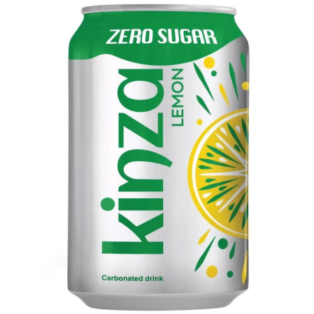 Kenza Lemon Zero soft drink 320 ml 24 pcs