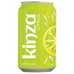 Kinza Citrus CSD - 360ml x 24 Pcs-