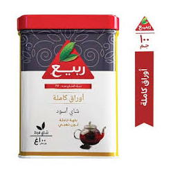 شاي الربيع اسود اوراق كاملة 100 جرام / حبه