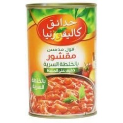 فول خلطة سرية حدائق كاليفورنيا بارد 450جم شد 12 حبة