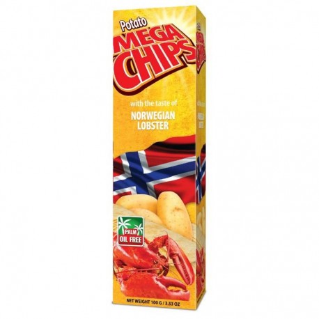بطاطس شرائح بطعم اللوبستر النرويجي 100 جم شد 25